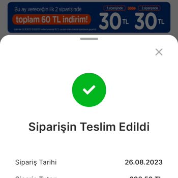 Migros Yemekte İndirim Kuponu Çalışmıyor