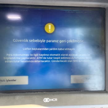 Yapı Kredi Bankası Para Yatırma Sorunu