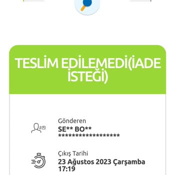 Yurtiçi Kargo Kargo Geri İadesi