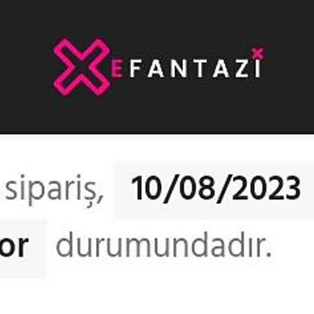 Efantazi.com İnternet Alışveriş Ürün Gelmiyor