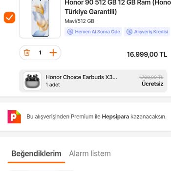 Hepsiburada Honor 90 Hediye Kulaklık Sorunu