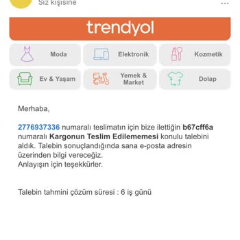 Trendyol Kayıp Edilen Ürün Sıkıntısı