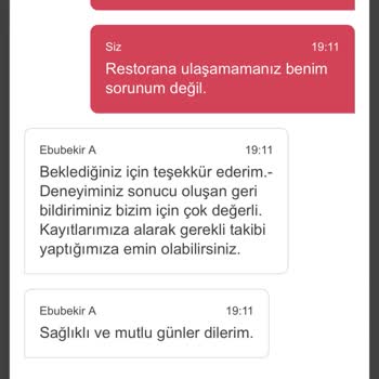 Yemeksepeti Sipariş Teslimi Sorunu