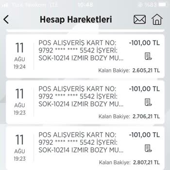 Şok Market Kartımdan Fazla Çekim Yaptı İade Etmiyor