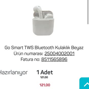 GoSmart Kulaklığımın Şarj Etmediği Şikayeti