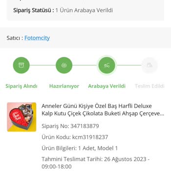 Fotomcity Sipariş Teslimatının Yapılmamış Olması Ve İptal Yapılmaması