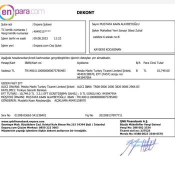 Media Markt Ürünümü Göndermiyor Ödeme Yapıldığı Halde