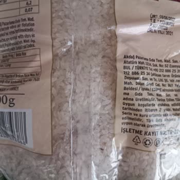 Öğüt Bakliyat Öğüt Pirinç Böcekli Ürünün Arkasında Durmuyor