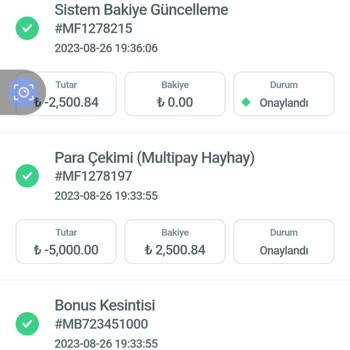 Betine De Çekim Yaptım Hesabıma Geçmedi