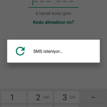 WhatsApp Numara Doğrulayamama
