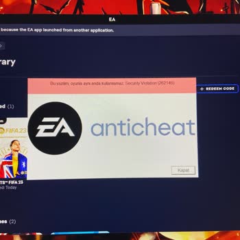 Monster Notebook Security Violation Yüzünden FİFA Oynayamıyorum