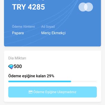 Diaminer Ödeme Talebi