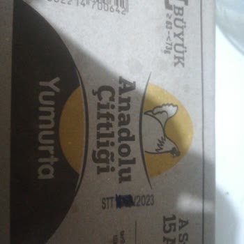 Anadolu Çiftliği Büyük Yumurta Hakkında Şikayet