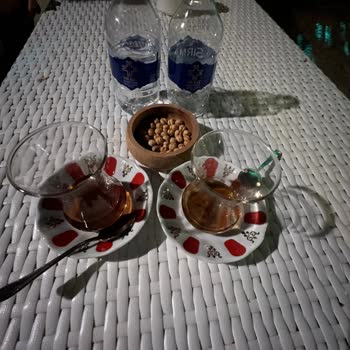 Merit Crystal Cove Otel Bardak Çay 150 TL