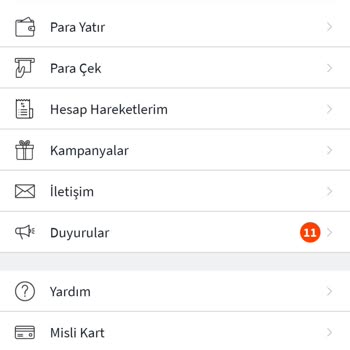 misli Para Çekme Sorunu