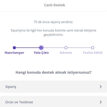 Getir Uzun Süren Teslimat