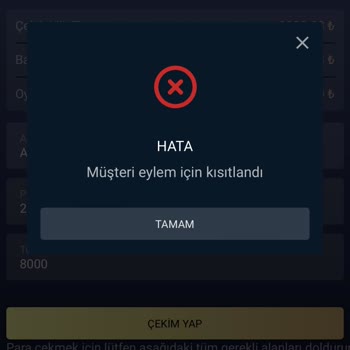 Tlcasino Tl Casino Çekimlerimi Reddediyor