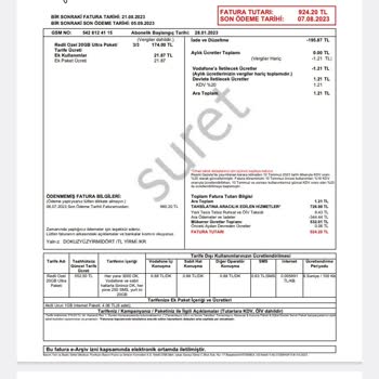 Vodafone Ücret İadesi Yapılmadı