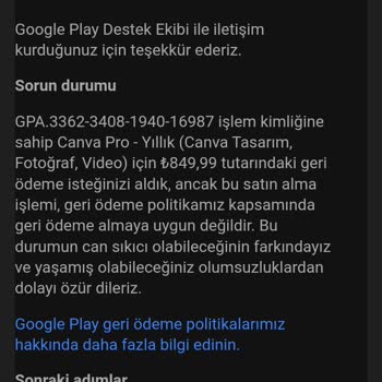 Canva Haksız Abonelik Ve Ücret Kesimi