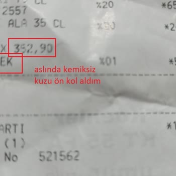 Carrefour SA Denizli Kasap Reyonu Pahalı Et Fişi İle Ucuz Et Satıyor