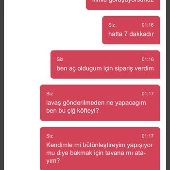 Yemeksepeti Ve Oses Çiğköftenin Yaşattığı Mağduriyet!