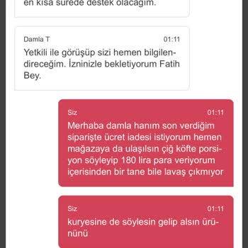 Yemeksepeti Ve Oses Çiğköftenin Yaşattığı Mağduriyet!
