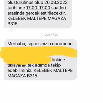 Kelebek Mobilya Ürün Teslim Edilmedi Ve Teslim Almadığım Ürünün Garantisi Başladı