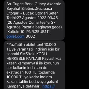 Güney Akdeniz Seyahat Gazipaşa-Bucak Otobüsü Gelmedi