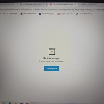 Instagram Bir Sorun Oluştu Hatası