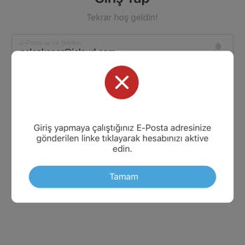 Apsiyon Uygulamasına Giriş Yapamıyorum