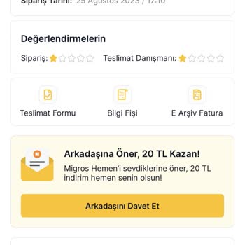 Migros Sanal Market Siparişimi Getirmedi Ama Teslim Edildi Dedi