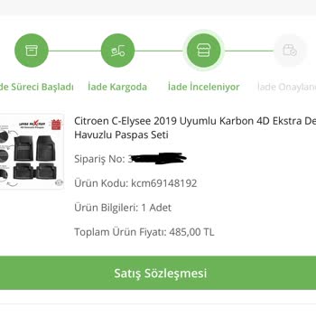 Lunga Otomotiv Aksesuar Çiçek Sepeti Lunga Yanlış Ürün Gönderdi İade Sürecini De Uzatıyor!
