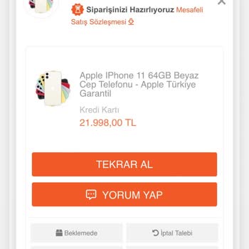 Birnumara.com  Ürün Gelmedi