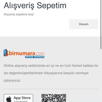 Birnumara.com  Ürün Gelmedi