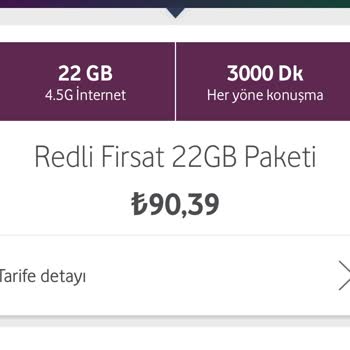 Vodafone Ek Paket İptal