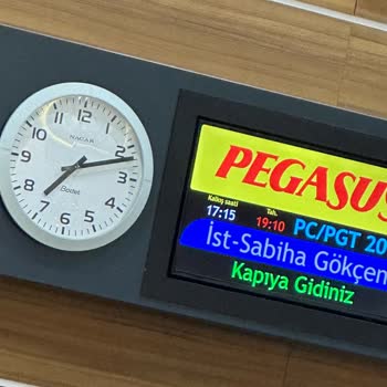 Pegasus Uçak Firması Yolculuğu