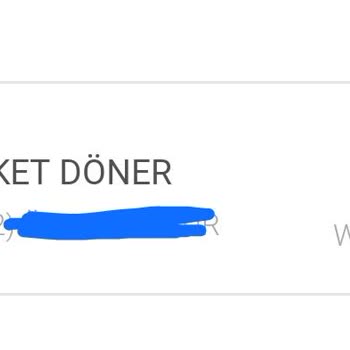 Bereket Döner Torium'da Bozuk İskenderden Zehirlendik