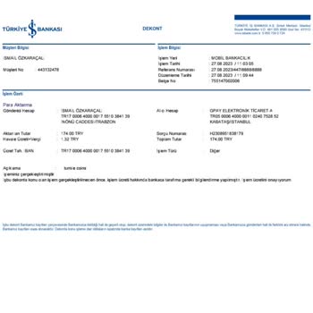 Tumile Coins Yükledim Gelmedi