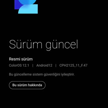 Oppo Yazılım Güncellemesi Alamıyorum