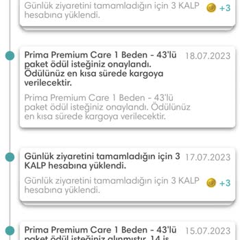 Prima Kulübü Kazandığım Bezi 2 Aydır Göndermiyor