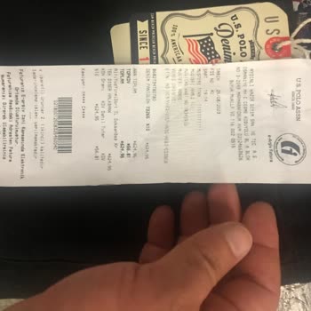 U.S. Polo Assn. İstanbul Forum Marmara Mağazasından Aldığım Ürünle İlgili Sorun