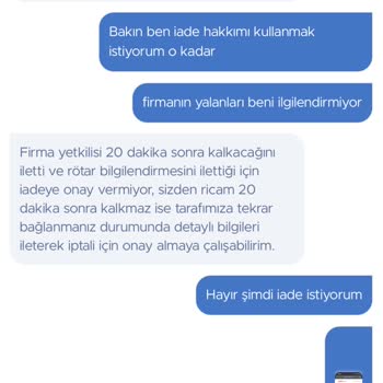 Obilet Ve Marses Rötarlı Bileti İptal Etmeyip Paramı İade Etmediler
