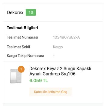 Koçtaş Kargoya Teslim Tarihinin Gecikmesi