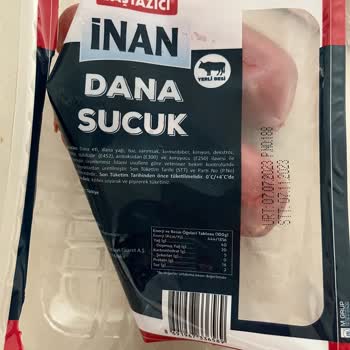 Başyazıcı İnan Dana Sucuk