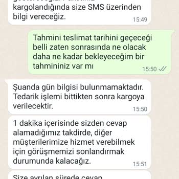 Xolo Eksiltilen Ve Geç Kalan Sipariş