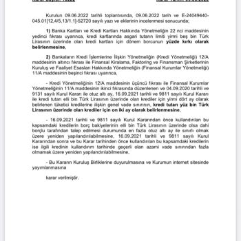 Garanti Banka Asgari Ödeme Tutarını Yüksek Kesiyor