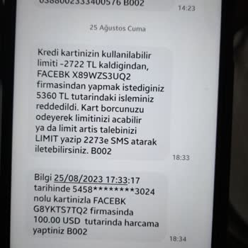 Facebook Para Çekme