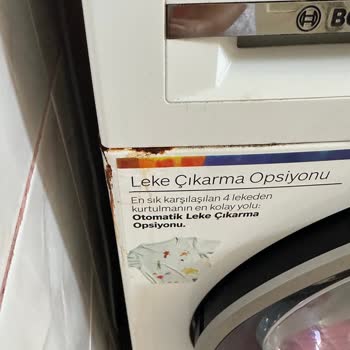 Bosch Çamaşır Makinesi Boya Kalkması Ve Küflenme