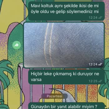 Marmara Koltuk Temizleme "sözde" Firmanın İşini Yapmaması