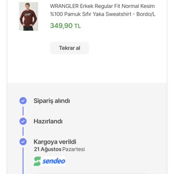 Sendeo Kargo İş Bilmezliği Sorumsuzluğu Beceriksizliği